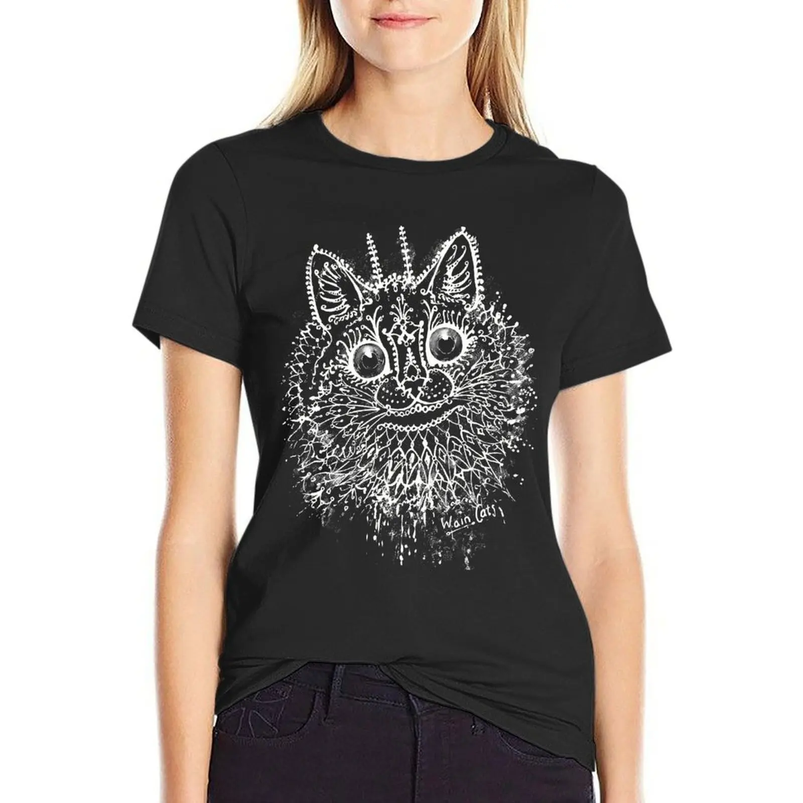 

Wain Cats #1 T-shirt plus size tops funny Woman clothes