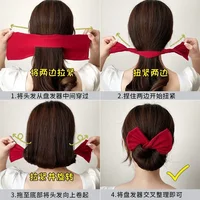 Pince à cheveux magique pour femmes, coiffure torsadée, style français élégant, beignet, chignon, accessoires pour femmes 4