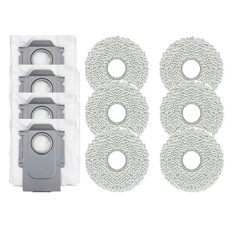 

Аксессуары для пылесборника Roborock P10 /Q Revo, Швабра, ткань, робот-пылесос, запасные части для мусорных мешков