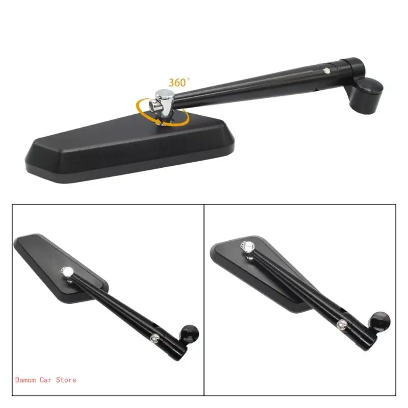 Motorcycle Rearview Mirror 2Pcs/Pair Scooter Motocross Rearview Mirrors 8/10mm