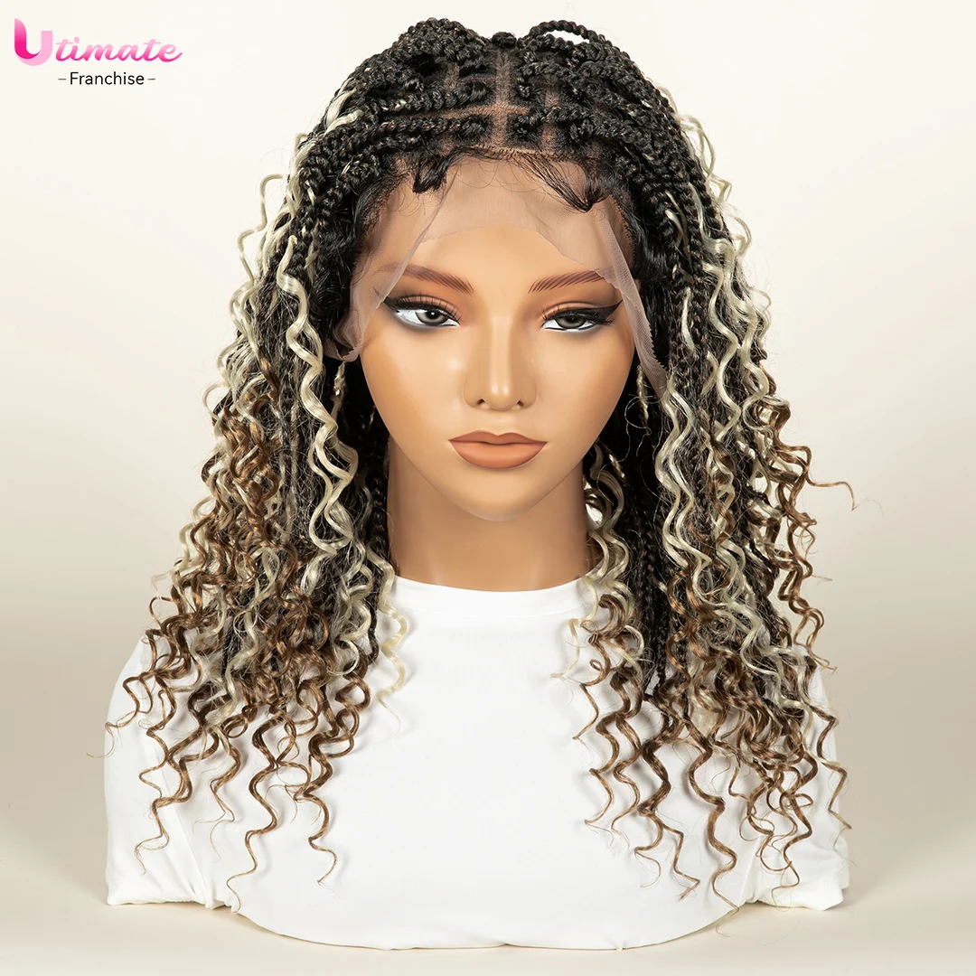 Stylish Full Lace Box Braided Wig for Chic Looks