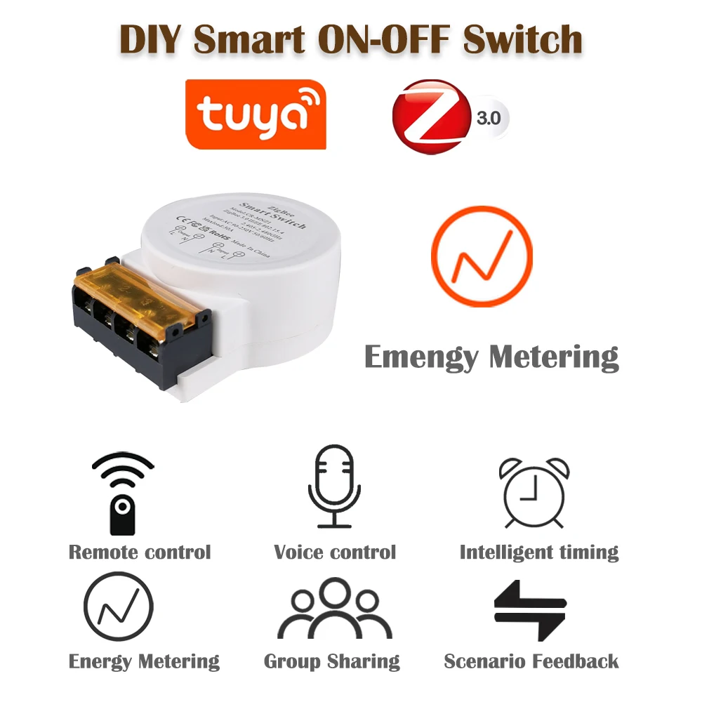 colock interruptor zigbee monitor de alta potencia 30a 02