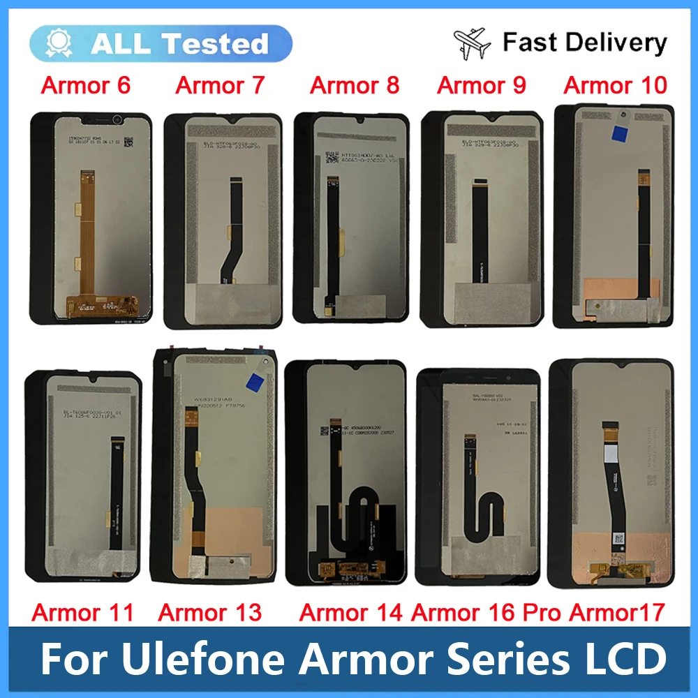 Per Ulefone Armor 6 6S 7 7E Armor 8 Pro 9E 10 Armor 11 21 22 Display Lcd Digitizer Assembly Per Armor 13 14 16 17 Pro Lcd