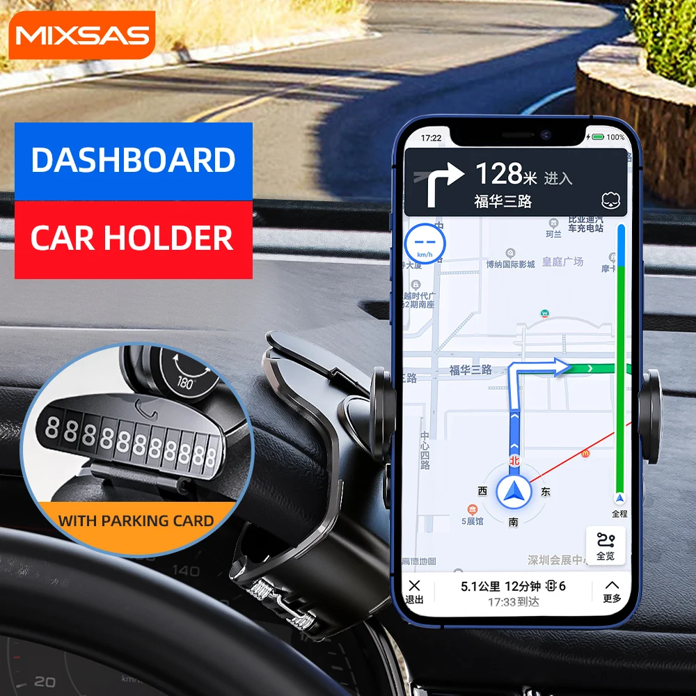 

MIXSAS новый автомобильный сотовый мобильный кронштейн на приборной панели 113 Автомобильный держатель для телефона крепление для смартфонов от 3,4 до 7 дюймов Автомобильные GPS устройства