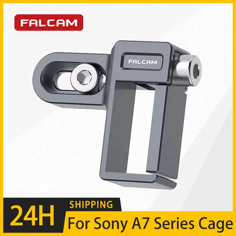 FALCAM F22 카메라 케이지 케이블 클램프, HDMI 호환,  A7 시리즈 케이지 리그 A7M4 A7M3 A7S3 A7R4 L 브래킷
