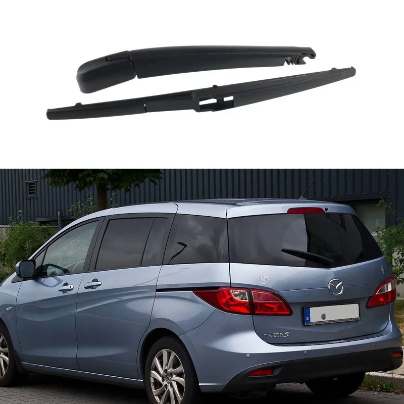 12" Rear Windshield Wiper Arm And Blade For Mazda 5 Mazda5 MK2 MK3 2005 - 2017 Windscreen Wiper Car Accessories 2