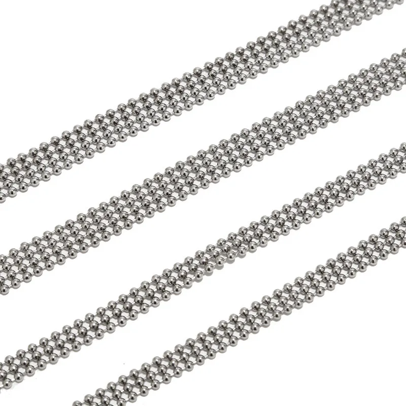 La Cadena De Bolas De Acero Inoxidable De 4,5 Mm Para