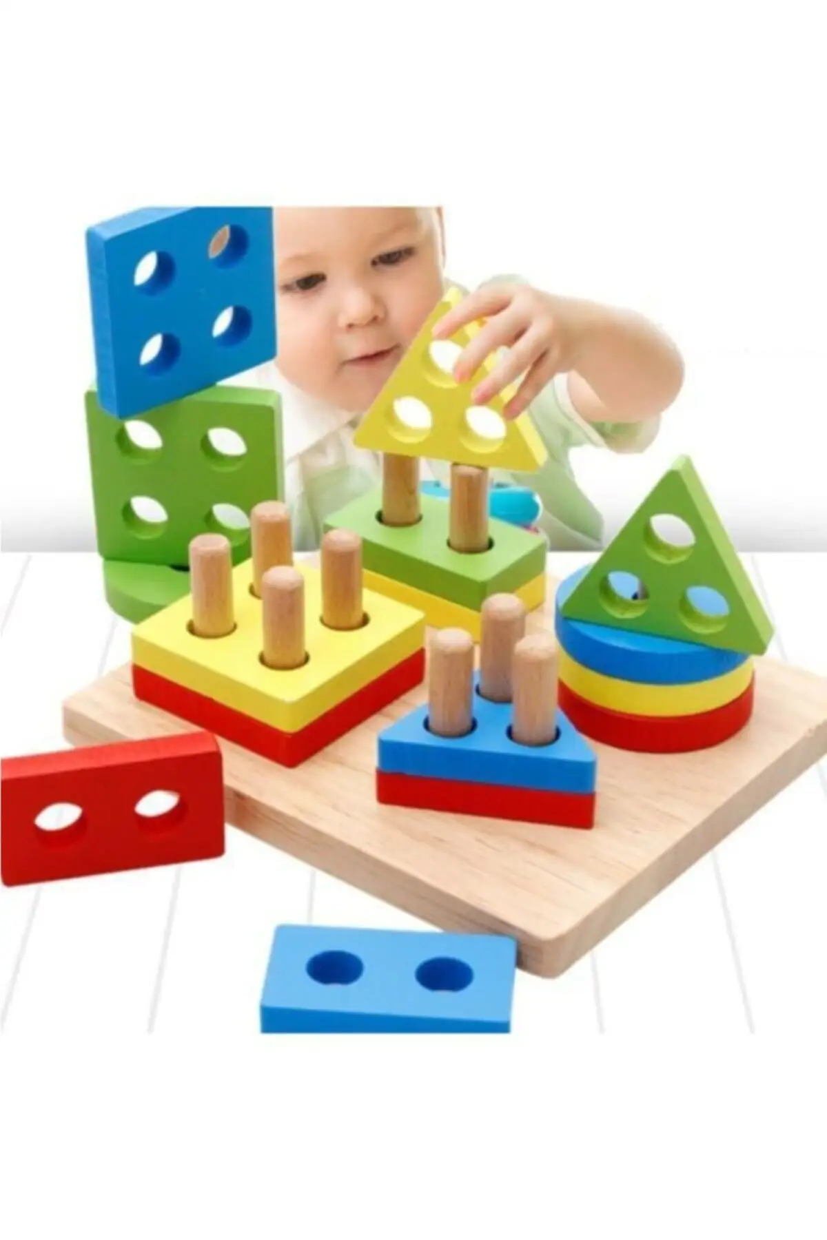 Wood Oyuncalk Educational Developing Intelligence Children Toy