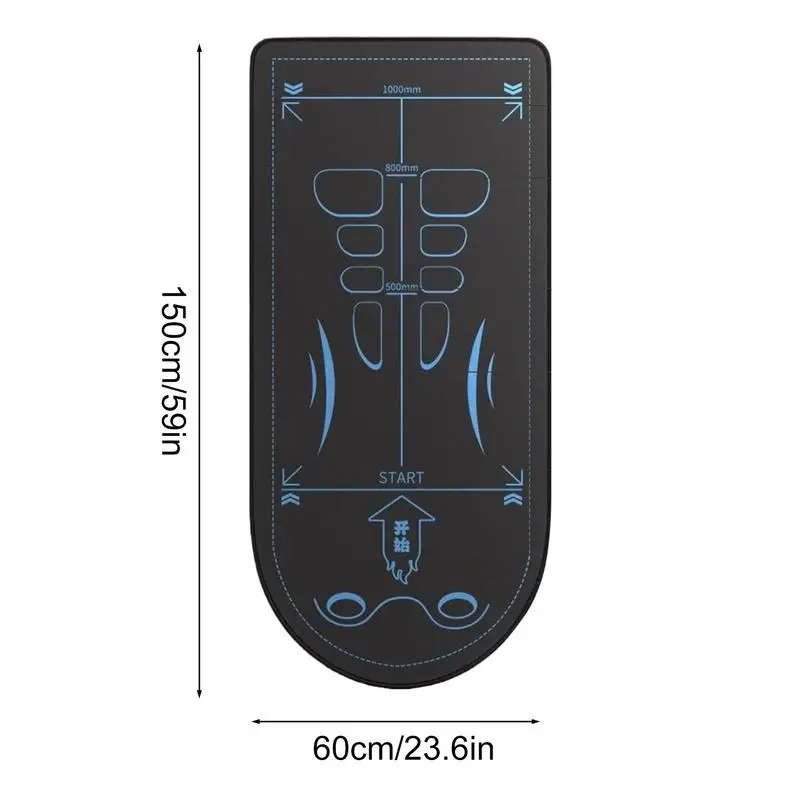 Abdominal Knee Mat Non-Slip Knee Mat Ab Roller Abdominal Exercise Mat 7mm Thick Floor Pad Sound Insulation Knee Pad for Gym