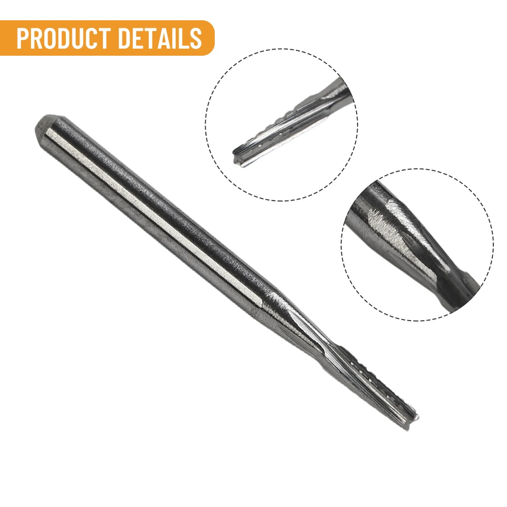 

1/2pcs Drilling Bit Sliver Strict Quality Control Bit Of High Hardness Carbide Drill Bit For Auto Glass Repair