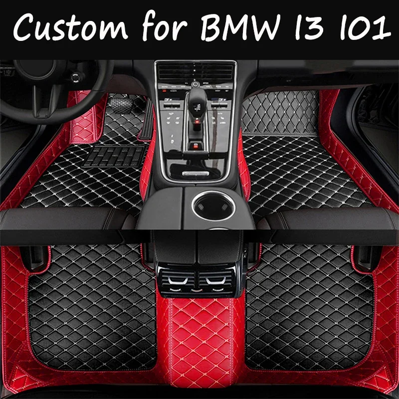 

Автомобильные коврики для BMW I3 I01 2013 ~ 2022, роскошный кожаный коврик, автомобильный водонепроницаемый набор для домашних животных, аксессуары для интерьера 2014