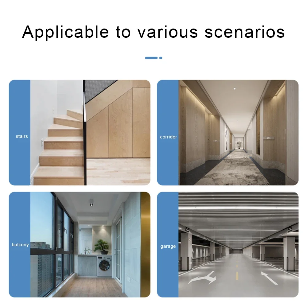 AC 220V LED smart switch smart light switch light sensor switch smart motion sensor light motion sensor motion detector human presence sensor PIR Motion Sensor Light Switch Infrared Human Body Detection Auto On Off Light for Corridor Staircase