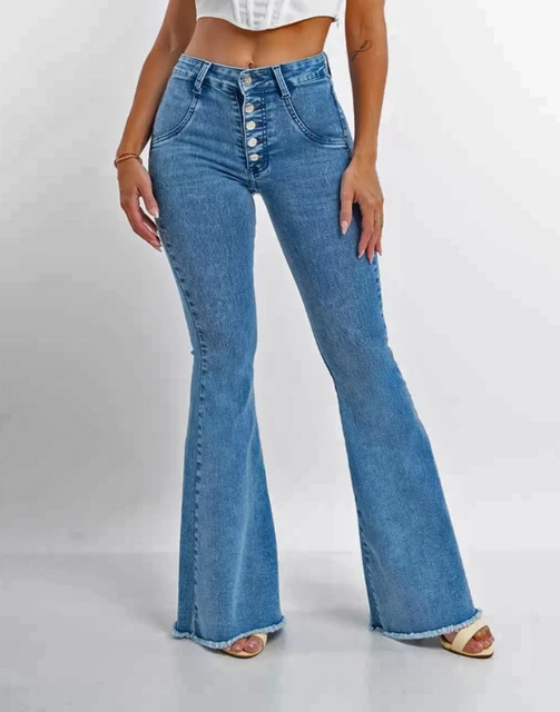 Top Stories Jeans Donna Vita Alta Curvy Stretch Strappato Skinny