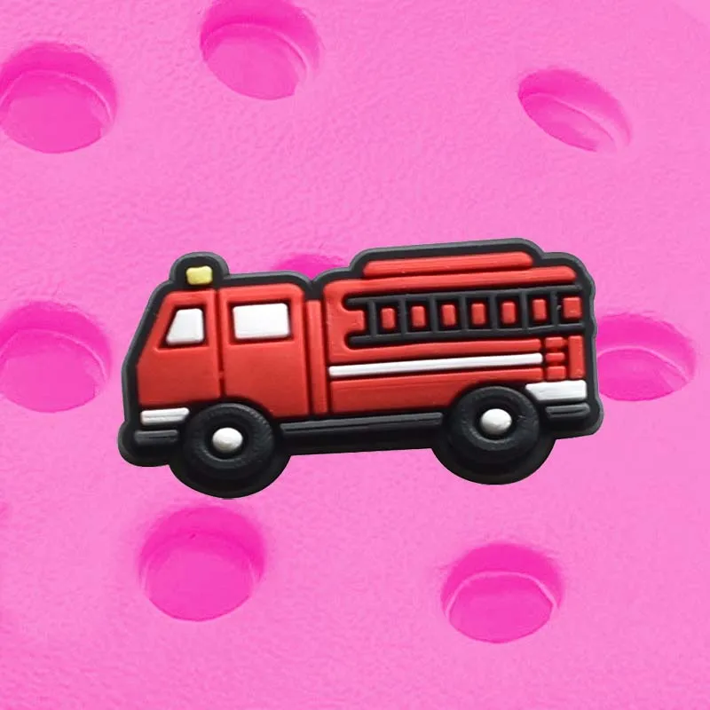 Fire Truck Croc Charm Fireman Shoe Charms For Crocs Accessories