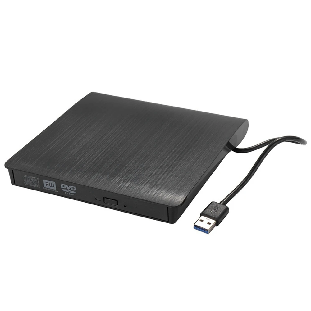 USB 3.0 버너 노트북 데스크탑 외장 광학 드라이브, 윈도우 및 맥 운영체제용, 고속 데이터 전송