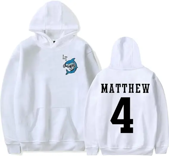 Sudadera con capucha Sturniolo Triplets Let'S Trip Team Sharks, de invierno, para hombre y mujer, unisex, de manga larga, estilo urbano