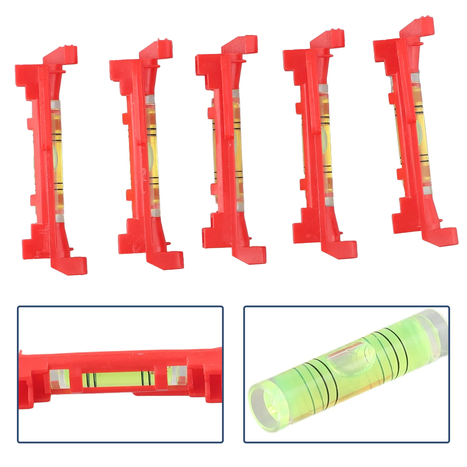 2/5 stücke Linie Hängen Wasserwaage Gradienter Für Gebäude Bau String Ebene Mini Horizontale BubbleLevels Werkzeuge – Detail 5