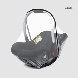 Universal Baby Gear Insect Protection Mesh Cover (White)