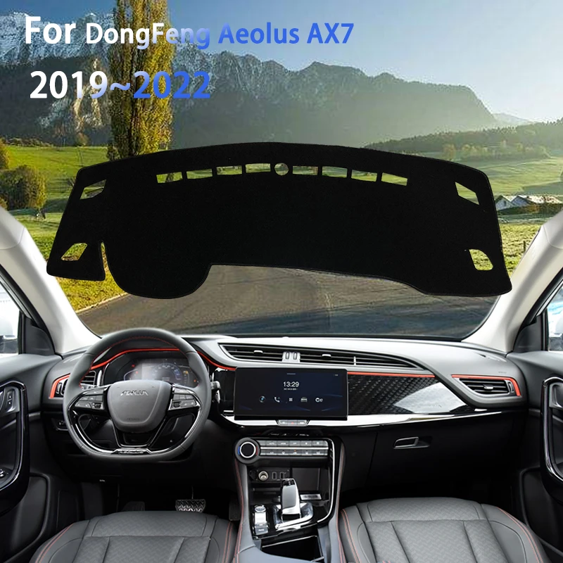 

For DongFeng Aeolus AX7 2019~2022 Dashboard Pad Cover Dustproof Sun-shading Non-slip Protector Sunshade Cover Interior Mouldings