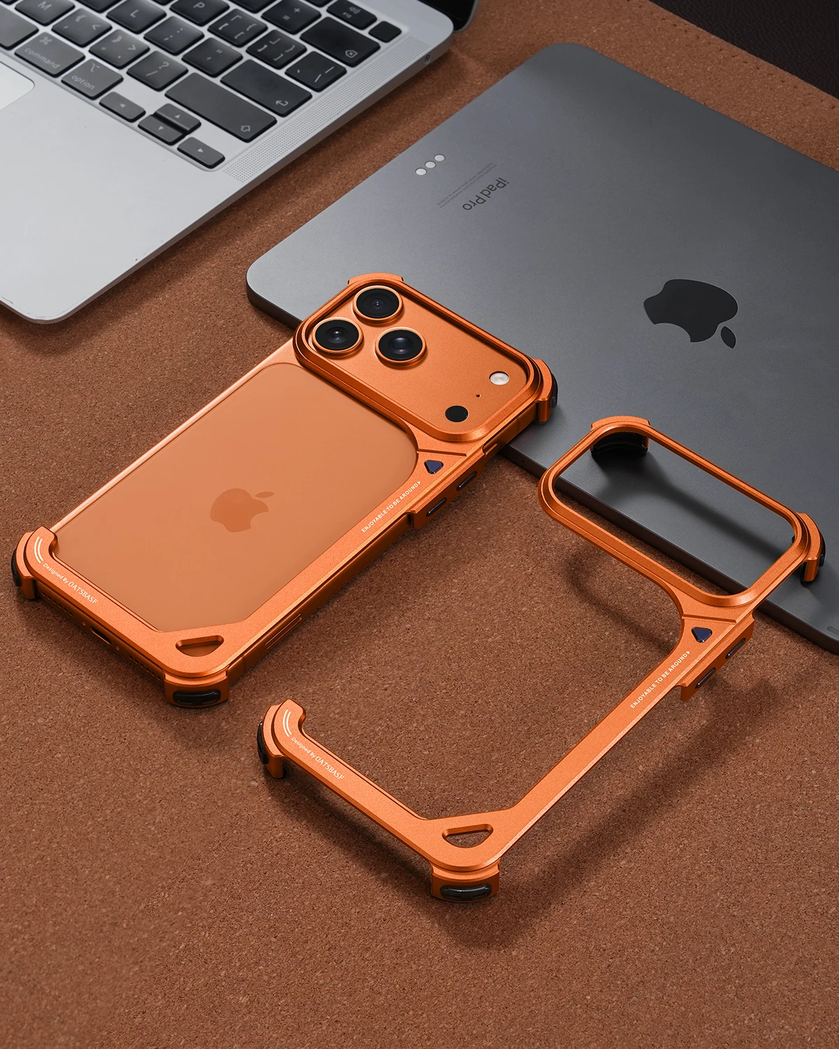 Eary Ultra-Thin Aluminum Shockproof Phone Case - Slim Frameless Design