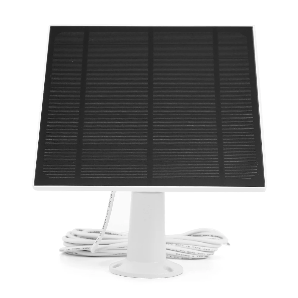 10W 5V Power Supply with Stand Base IP65 Waterproof Charging Panel Micro USB Solar Power Supply for Security Surveillance Camera