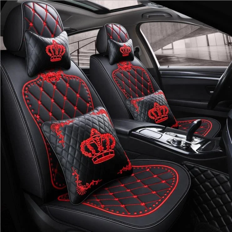 Universal Fit PU Leather Car Seat Cover For Different Cars JTOL-P17402 patterned leather cover for lenovo tab m10 plus smart tab m10 fhd plus case tri fold stand castle