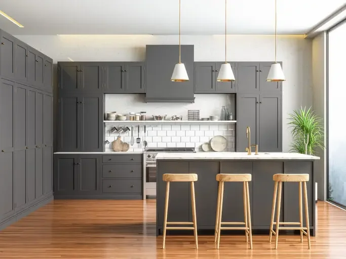 Kitchen Islands High Quality America Style Rock Beam Counter Top Made In Foshan Factory Discount Price