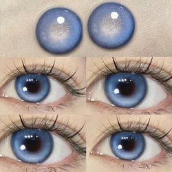 Vibrant Green Prescription Contact Lenses - Natural Look, Fast Delivery (Blue coconut milk)