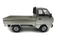 XKS WPL D12 1/10 2WD RC Car LED Light On-road Simulation Drift Climbing Car 260 Brushed Motor D12 RC Truck for Kids Gifts Toys 2
