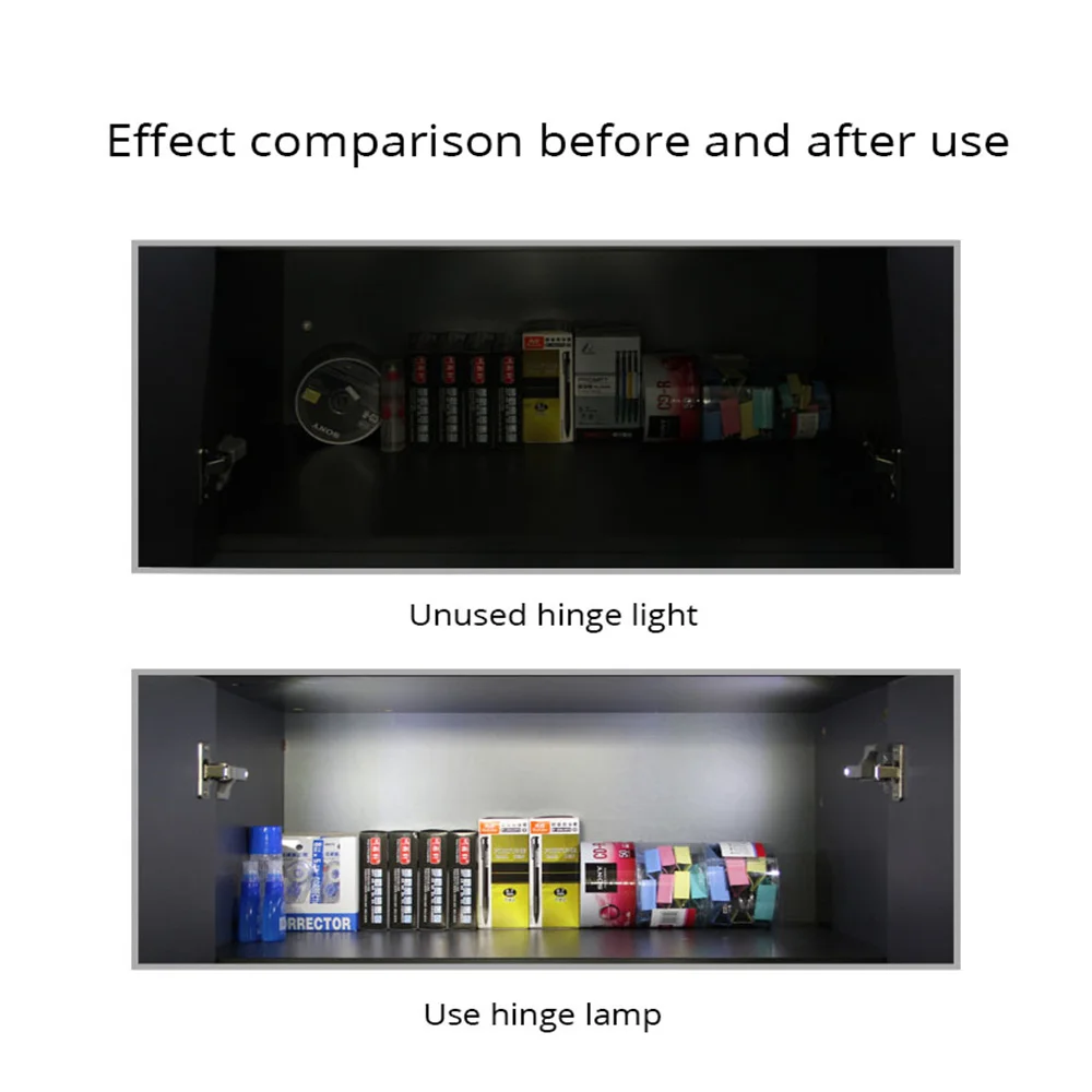 캐비닛 아래 LED 내부 힌지 램프, 무선 LED 옷장 램프, 주방 범용 옷장 찬장 센서 조명, 1 5 10 개