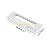 Poignées réfrigérateur L8RE, Texture plastique, faciles à utiliser, adaptées aux réfrigérateurs 6