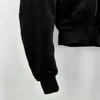 Owen Seak Men Cotton Jacket Coat Gothic Style Casual Men's Clothing Zipper Flying Jacket Winter Classic Men Solid Black Coat 3