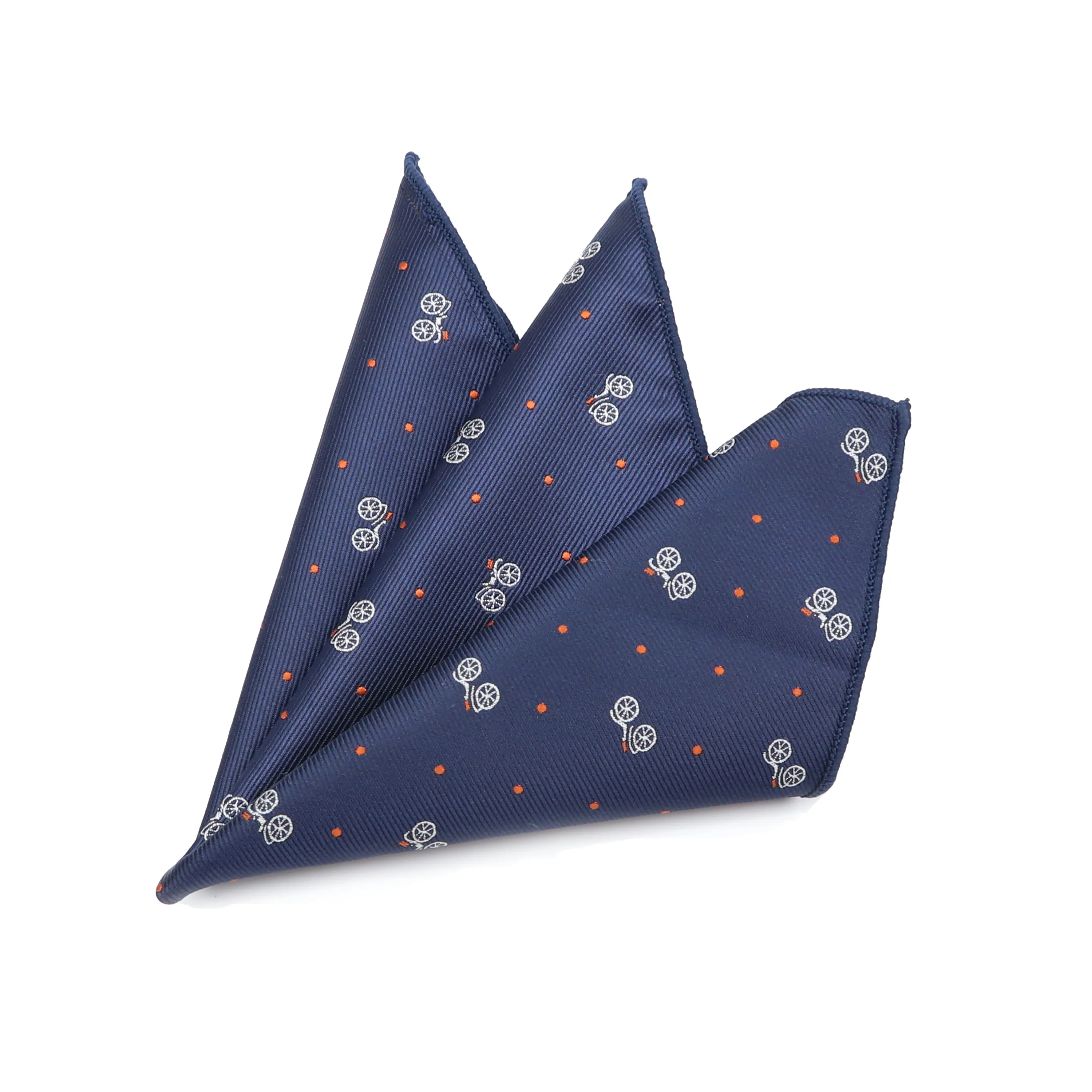 Hankerchief Cartoon Paisley Hankies Polyester Pocket Square Mens Handkerchiefs Bicycle Umbrella Car Fish Aircraft