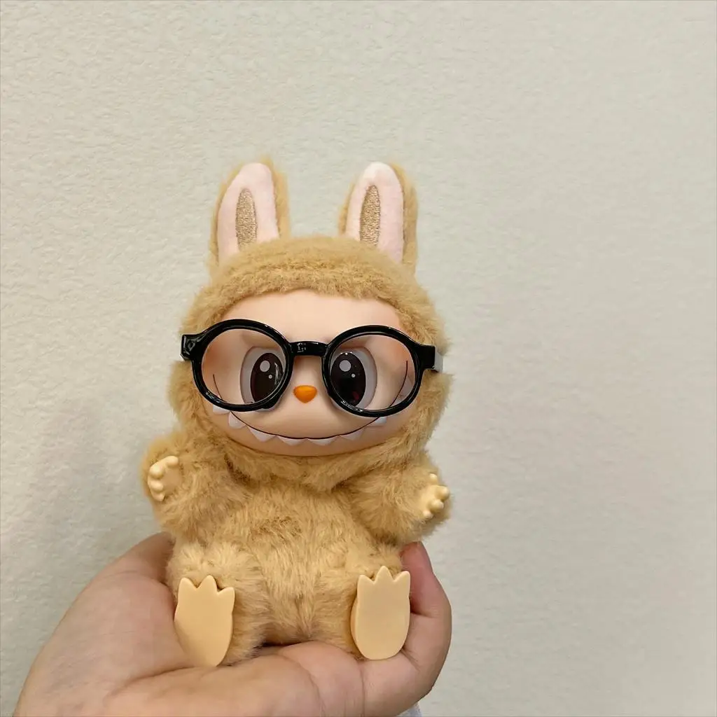 17cm Mini Plush Doll'S Clothes Outfit Accessories For Korea Kpop Exo Labubu Idol glasses sunglasses Clothing Gift 4