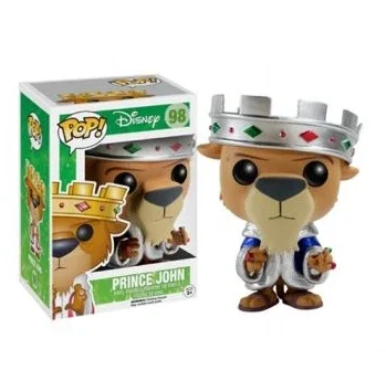 thumbnail image 4 of Figuras de vinilo Funko Pop Disney Prince John n.° 98 Colección de figuras de vinilo Exclusivas de Asia Fiestas 2014 Modelo Juguetes para regalo de cumpleaños, 4 of 5