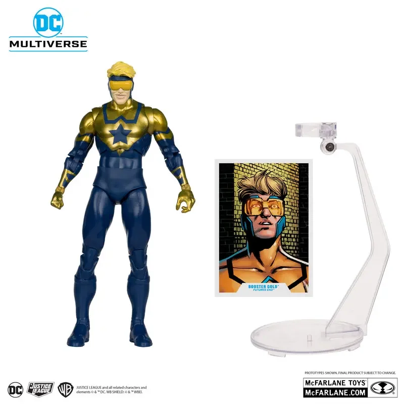 

В наличии Mcfarlane Dc Booster Золотая Майкл Джон Картер экшн-фигурка Коллекционная модель игрушка подарок
