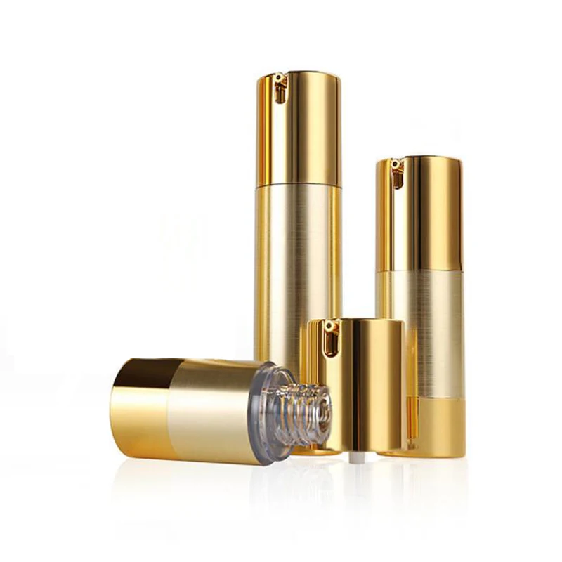 Gold Airless Pump Bottles 1