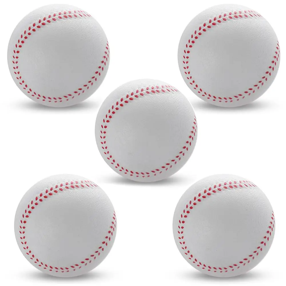 Soft Sponge Outdoor Sport Practice Trainning Base Ball Child BaseBall Softball Standard Ball For Practic Balls Outdoor Golf W3Z5