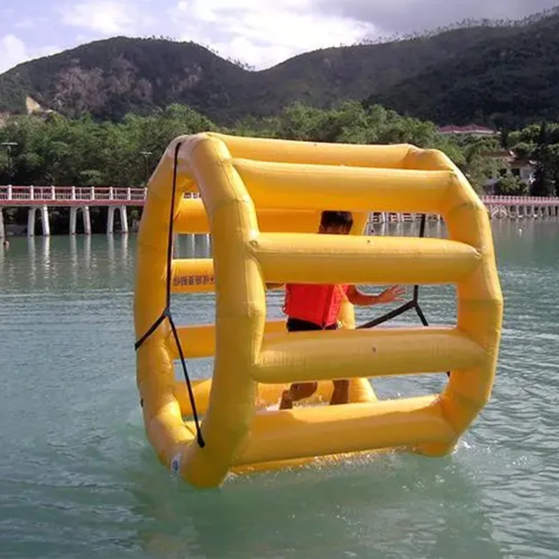 Gioco D'Acqua Gonfiabile Acqua Galleggiante Acqua Che Cammina Ruote Calde Galleggianti
