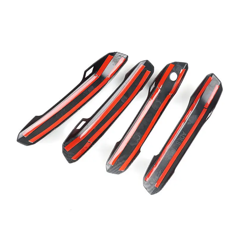For Mitsubishi Outlander 2022 2023 Carbon Fiber ABS Door Handle Bowl For Mitsubishi Outlander 2022 2023 Carbon Fiber ABS Door Handle Bowl