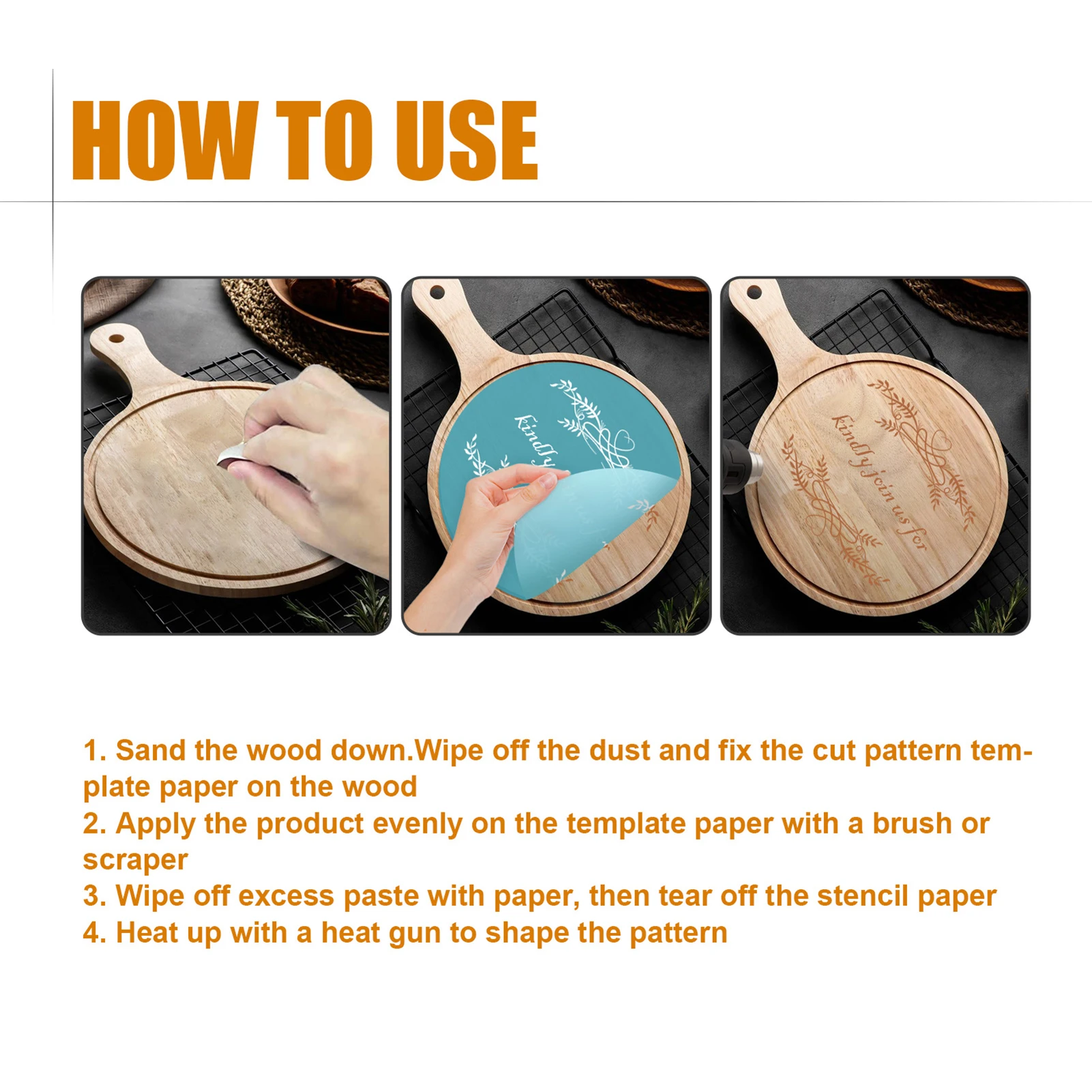 Wood Burning Gel Easy To Apply Burn Paste For Wood Craft Combustion Gel Multifunctional DIY Pyrography Accessories For Paper