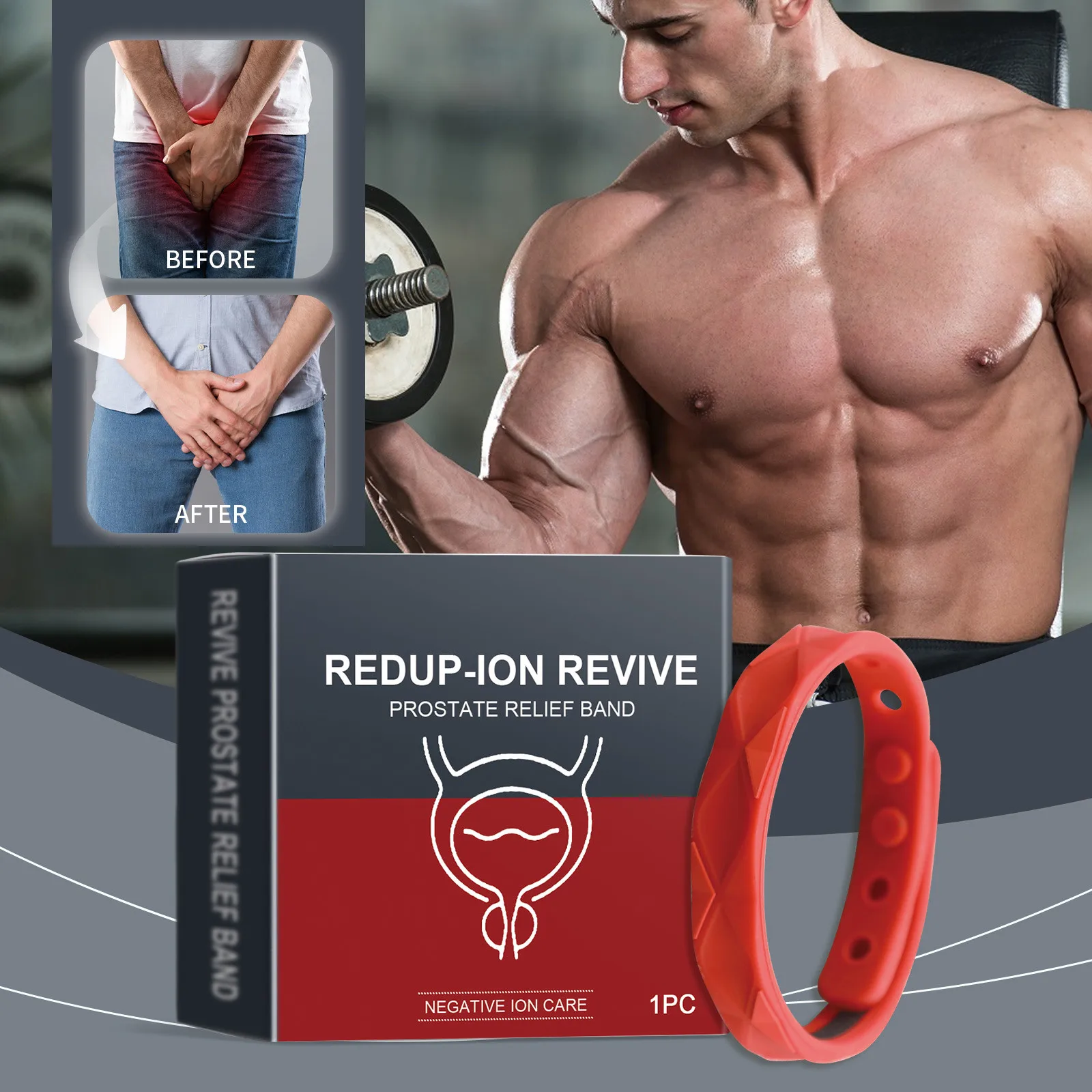 Negative Ion Bracelet For Prostate Relief - UDATZ