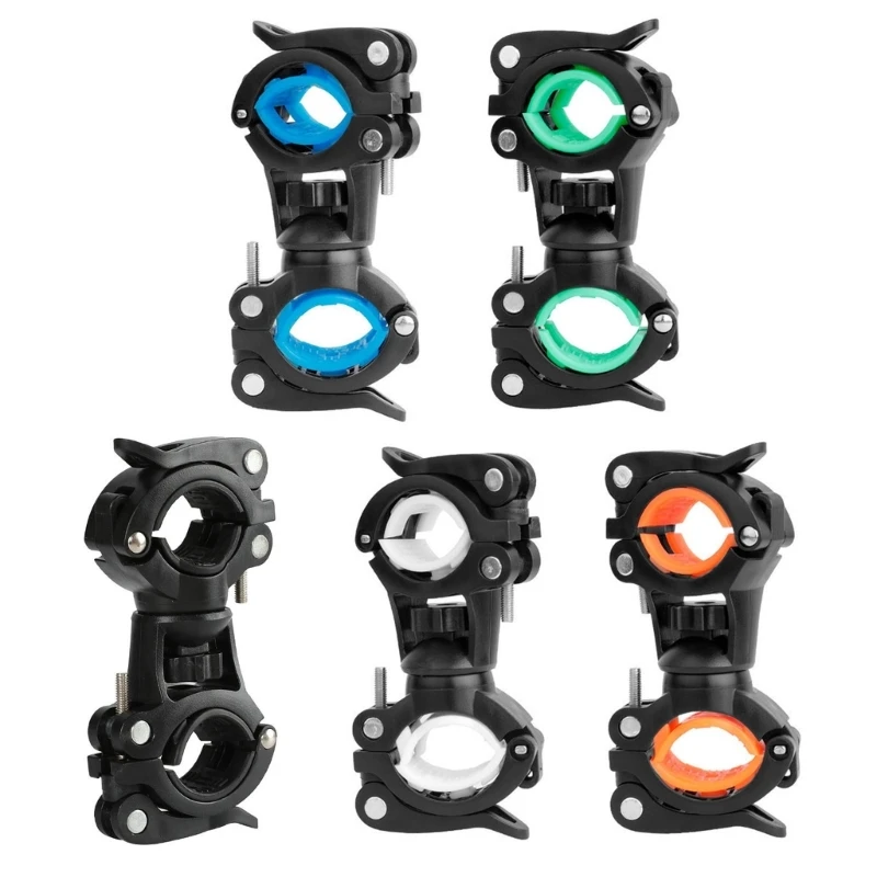 

Adjustable Bicycles Flashlight Mount Universal Bike Flashlight Holder Bicycles Front Torch Mount LED Headlight Holder Dropship