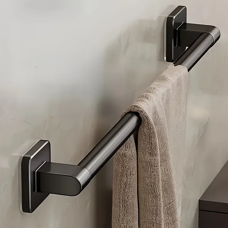 Towel Rack Towel Holder Bathroom Towel Holder Without Drilling Bathroom Towel Rack TowelBar Self-Adhesive Rack TowelRail
