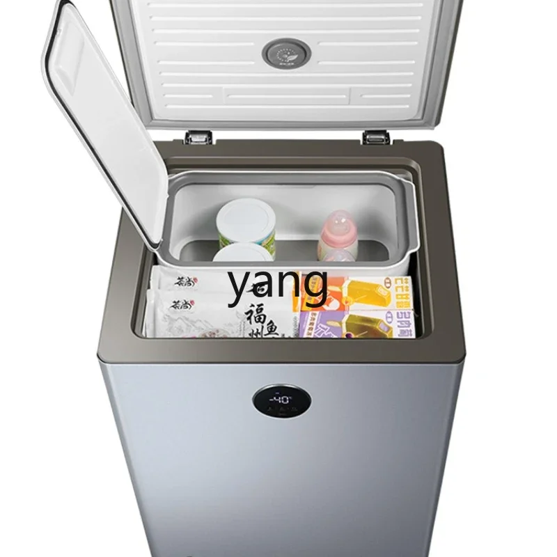 Yjq 100L Household Small Frost Free Refrigerator Ultra-Low Temperature Quick-Freezing Horizontal Refrigerated Cabinet Freezer