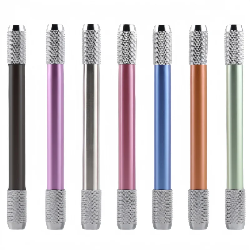 Metal double-ended pencil extender Log extender Pen catcher Sketch student writing extension bar