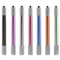 Metal double-ended pencil extender Log extender Pen catcher Sketch student writing extension bar 1