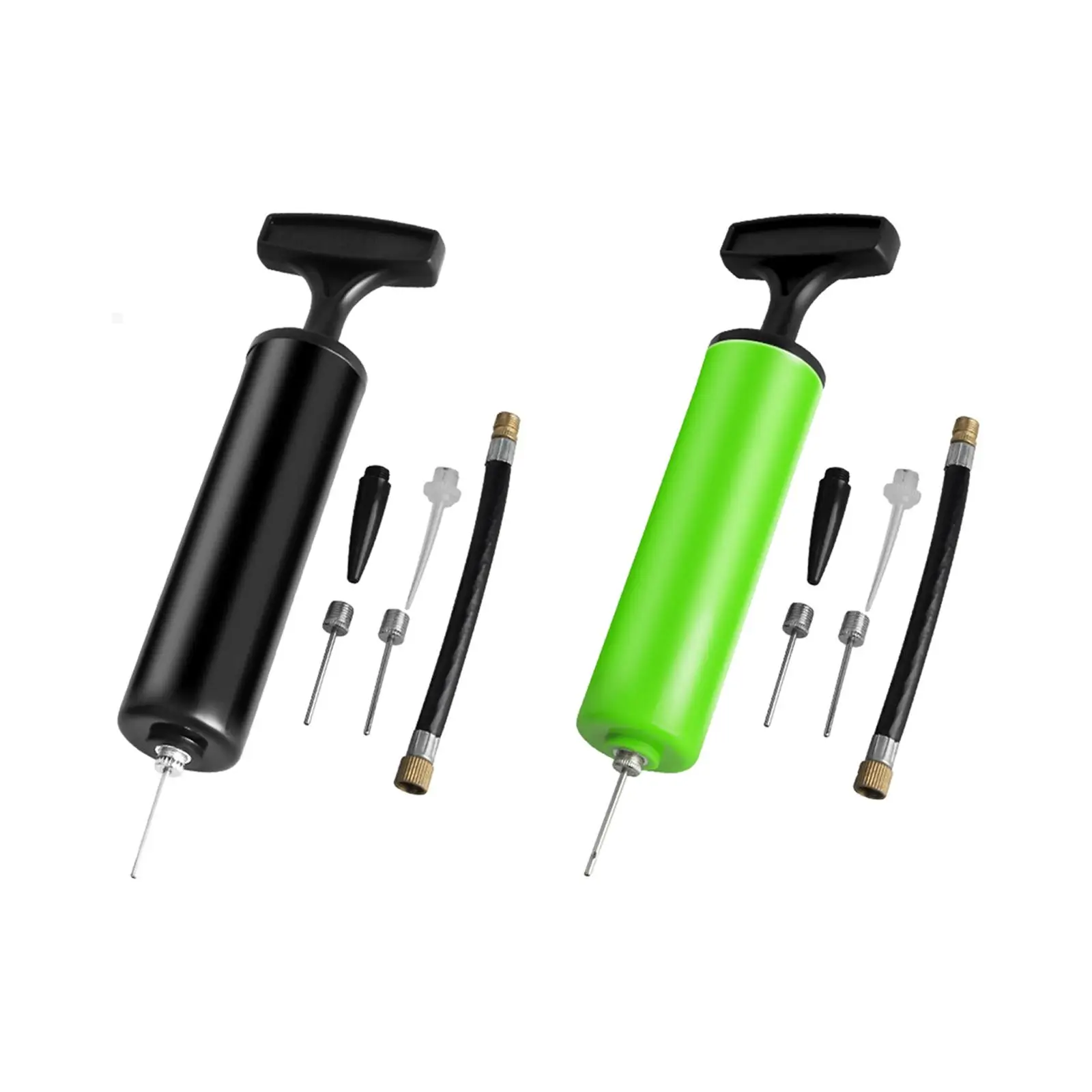 Portable Ball Pump Air Pump Inflation Pump Inflator Kit Extension Hose