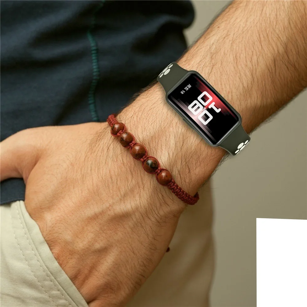 Silicone Smartwatch Replacement Strap - High-Quality Wristband Bracelet