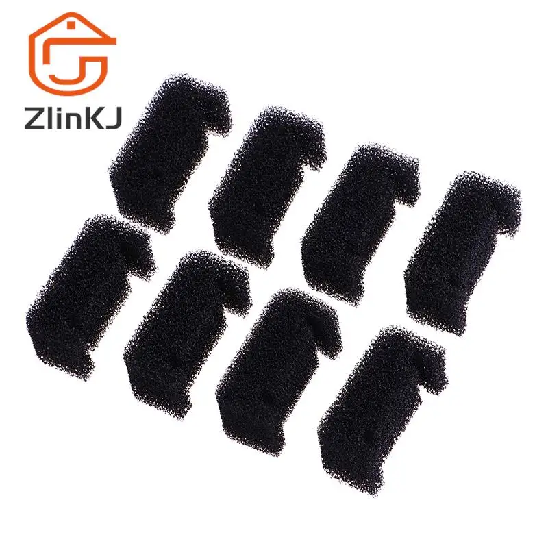 

Hot sale 8Pcs Black Sponge Filter For Pet Cat Water Fountain Replacement Cat Dog Fountain Foam Filter Pet Accessories